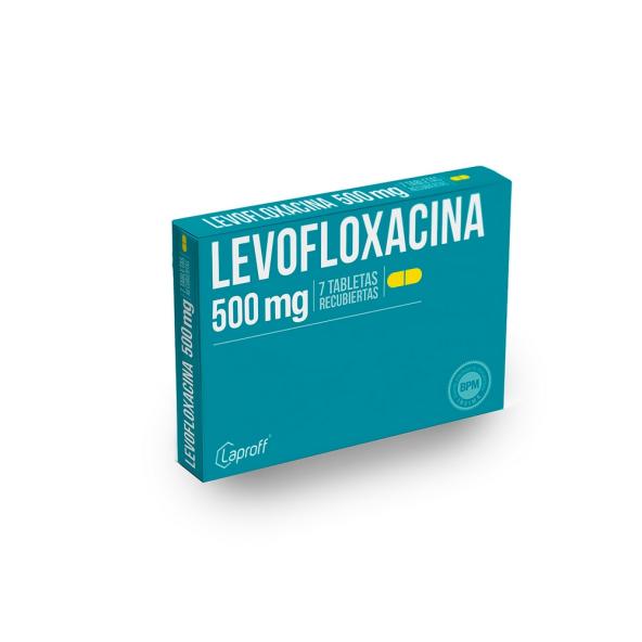 LEVOFLOXACINA TAB 500 MG  X CJAX7 UNI