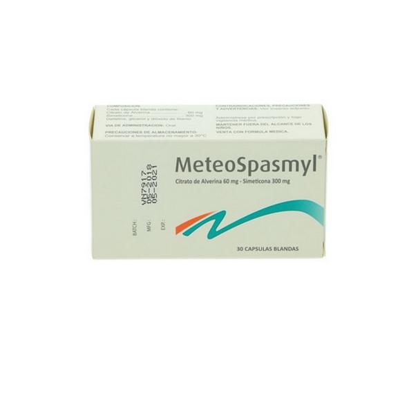 METEOSPASMYL (CITRATO DE ALVERINA+SIMETICONA 60/300 MG