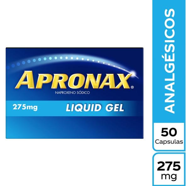 APRONAX 275 MG LIQUID0 GEL CJ X 50 CAP BLANDAS