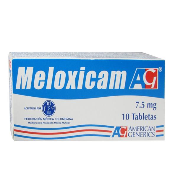 MELOXICAM AG TAB 7.5 MG X 10 UNI