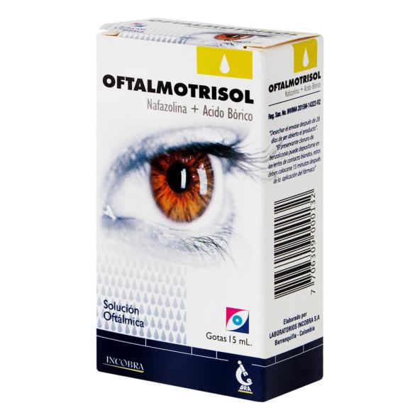 OFTALMOTRISOL GOTAS FRASCO X 15ML