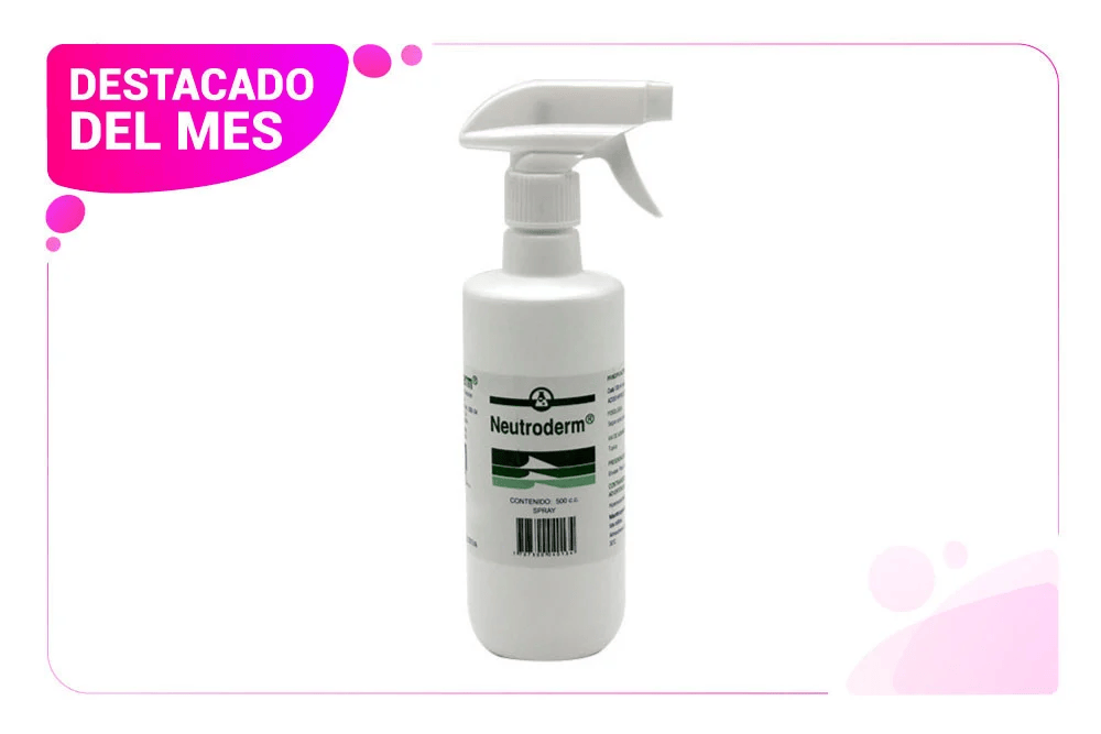 NEUTRODERM SOLUCIN FRASCO SPRAY CON 500 ML